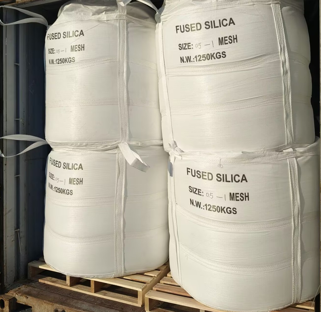 Fused silica packaging for export